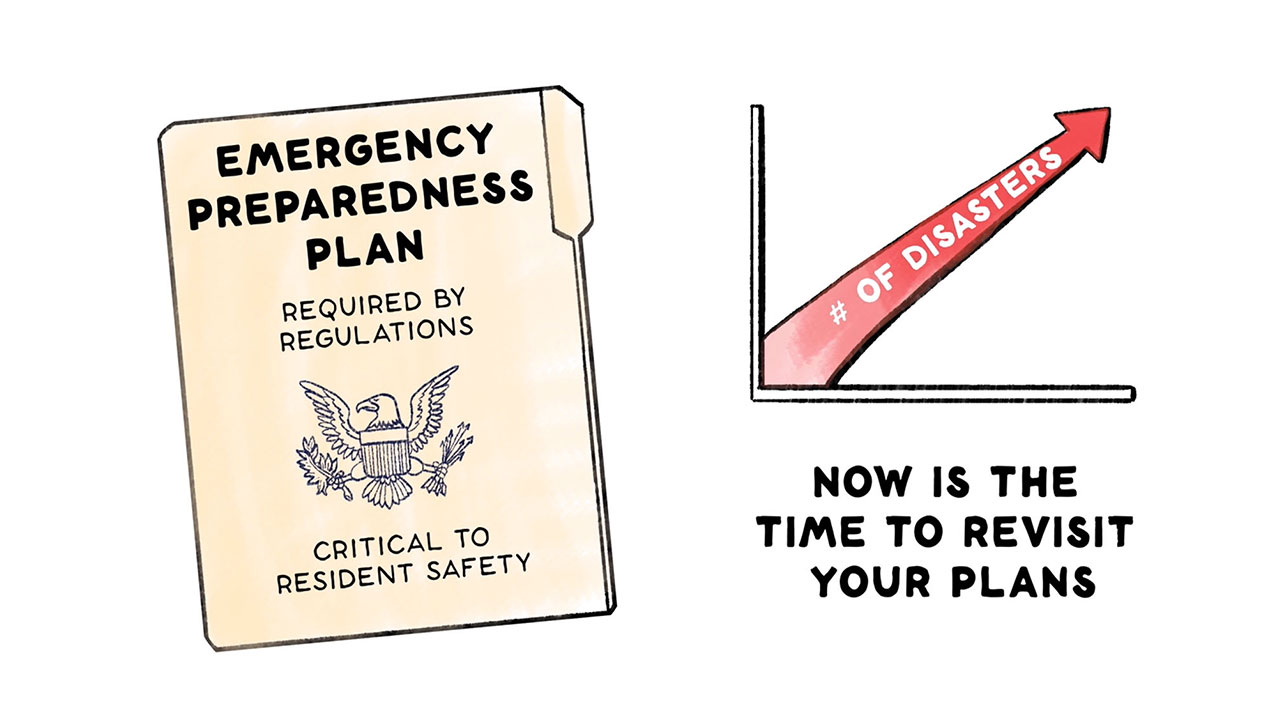illustration of emergency preparedness plan